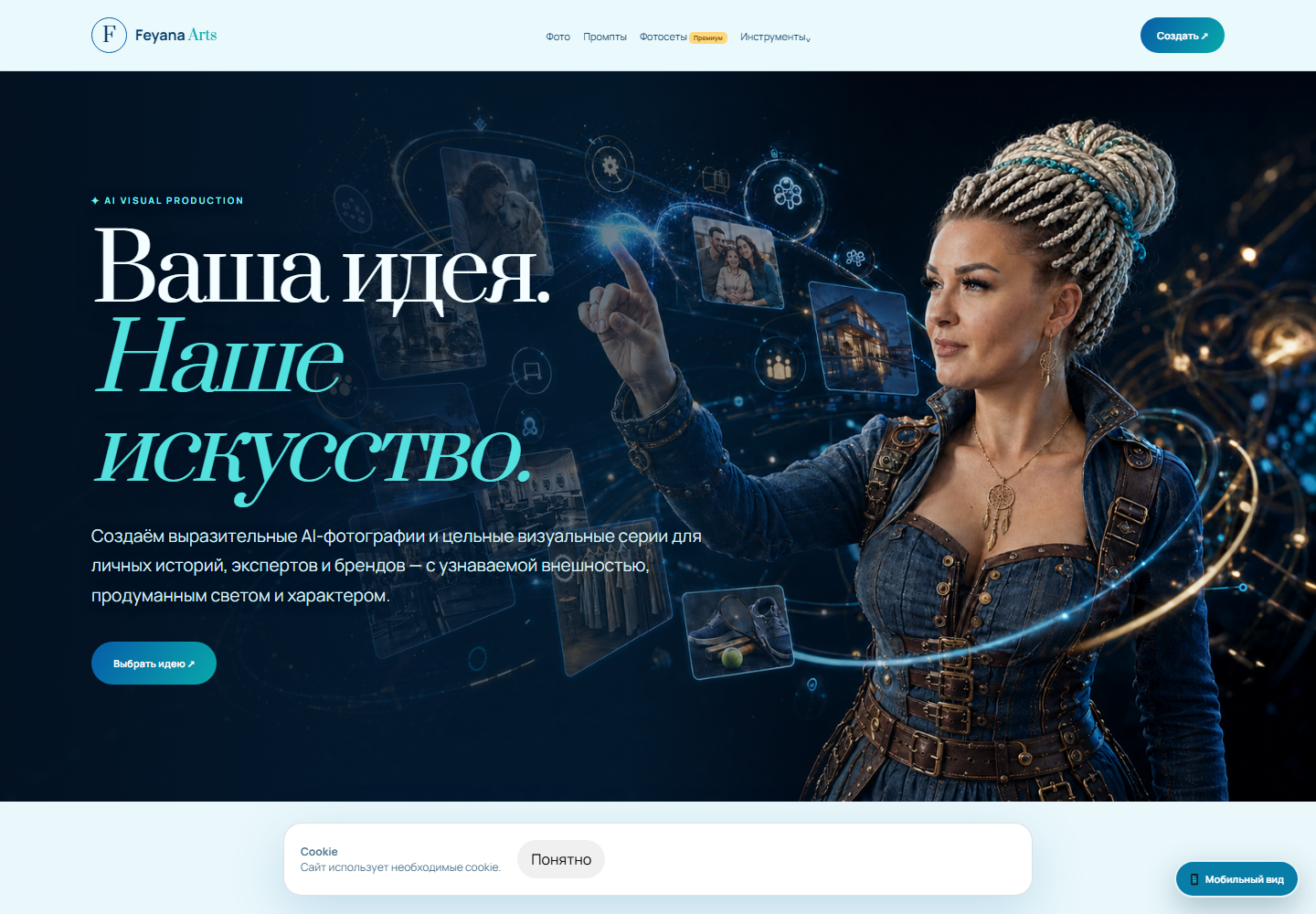 Feyana Arts на ноутбуке